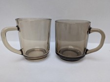 Vintage brown smoked for sale  LONDON