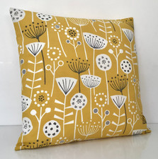 Yellow bergen cushion for sale  HULL