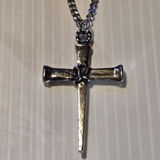Nail cross pewter for sale  Osceola