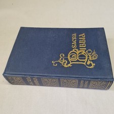 Sacra bibbia 1962 usato  Italia