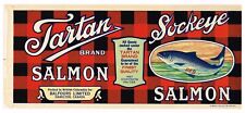 Original tin label for sale  Yucca Valley