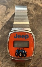 Vintage Original Anos 80 AMC Jeep Relógio Digital Publicitário - Hong Kong comprar usado  Enviando para Brazil