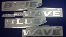 Emblemas de barco Blue Wave 39" + Entrega GRÁTIS RÁPIDA DHL Express - Conjunto de adesivos comprar usado  Enviando para Brazil