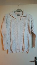 Pull blanc col d'occasion  Lille-