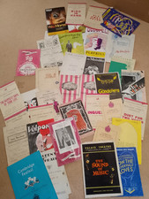 Theatre Brochures for sale Theatre Brochures for sale STOURBRIDGE