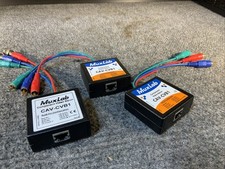 Configuração de 3 pinos MuxLab CAV-CVB1 componente ativo vídeo Balun RJ45, usado comprar usado  Enviando para Brazil