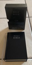 Capa Collins Holy Bible King James Version (KJV) preta edição de apresentação comprar usado  Enviando para Brazil
