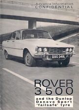 Rover 3500 dunlop for sale  UK