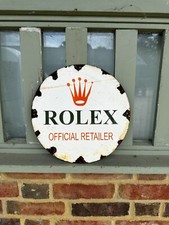 Rolex enamel metal for sale  LONDON
