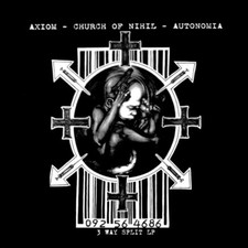 Axiom  / Church Of Nihil / Autonomia ‎– 3 Way Split LP - includes booklet - Punk, usado comprar usado  Enviando para Brazil