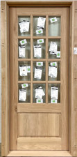 Solid oak glass for sale  San Diego