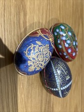 Metal easter eggs for sale  CHESSINGTON