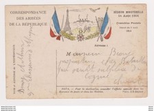 Carte franchise militaire d'occasion  Sathonay-Camp