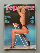 Usado, Reporter Yugoslavia Men’s Lifestyle Culture History Vintage Poster Magazine 1984 comprar usado  Enviando para Brazil