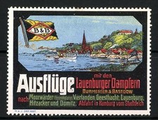 Reklamemarke lauenburger dampf gebraucht kaufen  Berlin