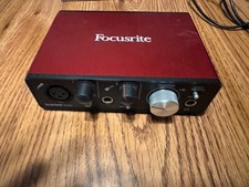 Focusrite scarlett solo d'occasion  Expédié en Belgium