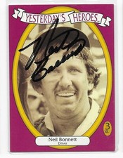 Neil bonnett autographed for sale  Pittston