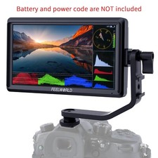 Monitor de campo FEELWORLD FW568S 6 polegadas câmera DSLR 3D LUT 3G SDI 4K HDMI Full HD comprar usado  Enviando para Brazil