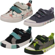 Niños Clarks Foxing Lo Patrón Detallado Zapatillas de Lona comprar usado  Enviando para Brazil