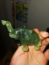 Elefante giada scultura usato  Catania