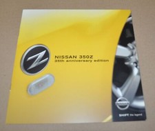 2005 Nissan 350Z 35º aniversário edição folheto Prospekt DE comprar usado  Enviando para Brazil