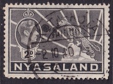 Nyasaland postmark cancel d'occasion  Expédié en Belgium