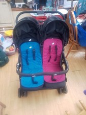 Double pram joie for sale  SHEFFIELD