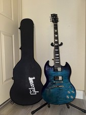 Guitarra Gibson SG moderna elétrica corpo sólido Blueberry Fade 2022, usado comprar usado  Enviando para Brazil