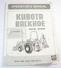 Original kubota bt650 for sale  Clayton