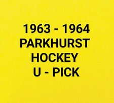 1963-64 Parkhurst Hockey  Cards .... U - Pick .... Complete Your Set na sprzedaż  Wysyłka do Poland