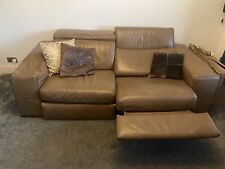 Natuzzi leather recliner for sale  HERNE BAY