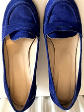 Women blue suede for sale  HERTFORD