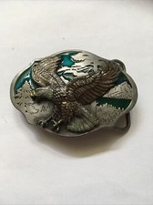 Gürtelschnalle adler vogel gebraucht kaufen  Leinfelden-Echterdingen