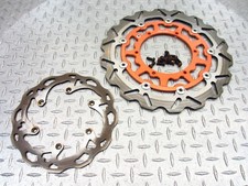 Rotor de freio a disco traseiro dianteiro de corrida 2008 KTM 450 XC reto comprar usado  Enviando para Brazil