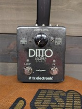 Pedal de efeitos looper TC Electronic Ditto X2 2014-presente preto sem problemas comprar usado  Enviando para Brazil