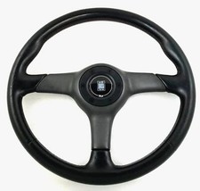Volante de couro preto genuíno Nardi 365mm ponto vermelho. Para Subaru STi.  7A comprar usado  Enviando para Brazil