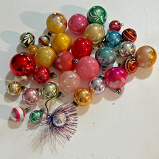 Vintage christmas decorations for sale  LONDON
