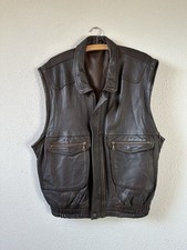 Vintage echtleder weste gebraucht kaufen  Mittweida