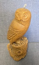 Vintage owl candle for sale  WADEBRIDGE