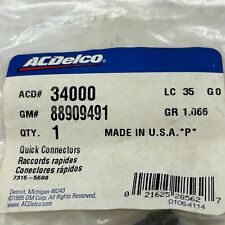 Conector de manguera de calentador ACDelco 34000 HVAC-GAS, usado segunda mano  Embacar hacia Argentina