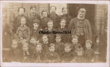 CDV ESCOLA CLASSE CRIANÇAS ALUNOS E PROFESSOR FOTO DE MODA VITORIANA #B677 comprar usado  Enviando para Brazil