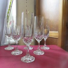 Flutes champagne cristal d'occasion  Thiaucourt-Regniéville