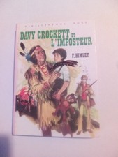 Livre davy crockett d'occasion  Rumilly
