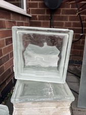 Wavy glass brick for sale  ILKESTON