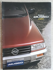 Ssangyong musso 4wd for sale  BOURNE