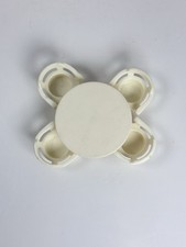 Mesa e cadeiras de cozinha vintage Fisher Price Little People brancas, usado comprar usado  Enviando para Brazil