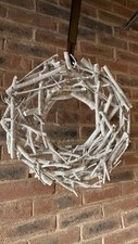 Christmas wooden wreath for sale  NOTTINGHAM
