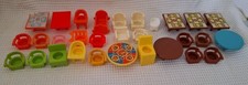 30 cadeiras Fisher Price Little People vintage mesas de jantar cadeiras altas salva-vidas etc comprar usado  Enviando para Brazil