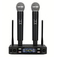 Coppia microfoni wireless usato  Rovito