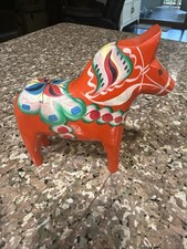 Dala wooden horse for sale  Brownsburg